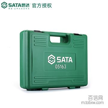 世达05163五金组合套装家庭工具箱